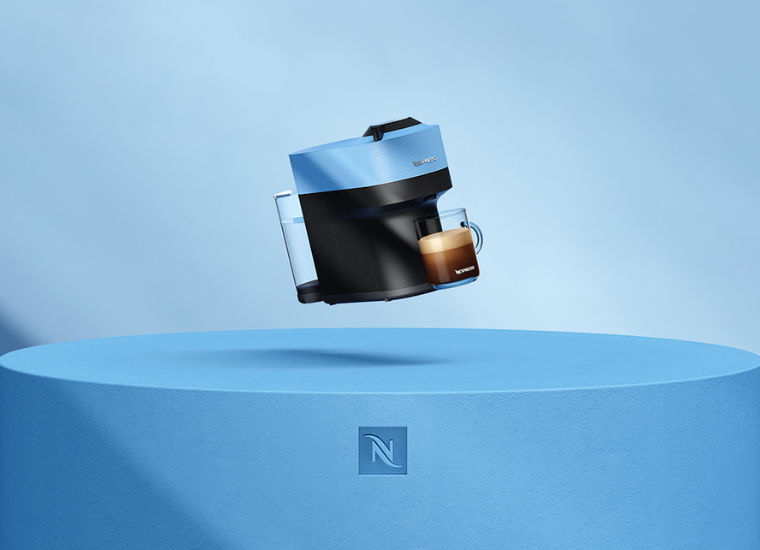 Nespresso - Vertuo Pop+ Pacific Blue - Color : Blue